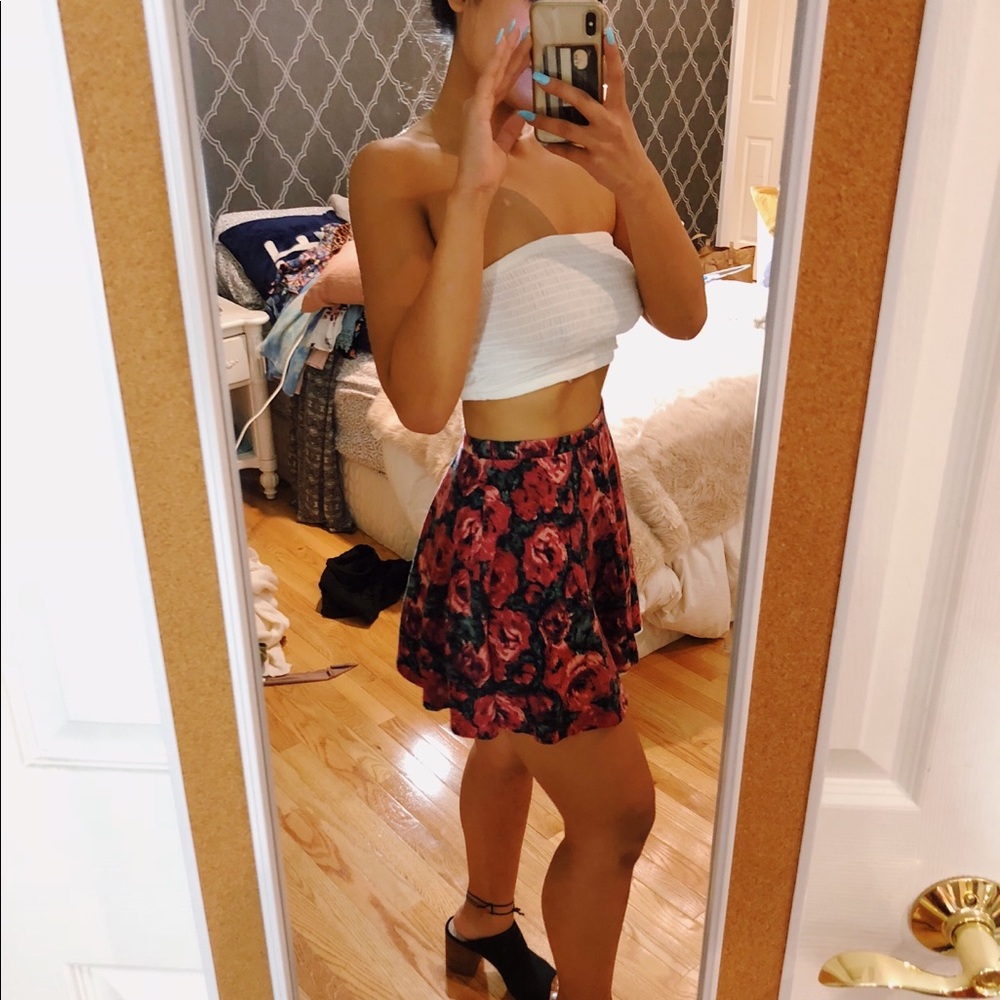 Pacsun | LA Hearts Floral print skirt